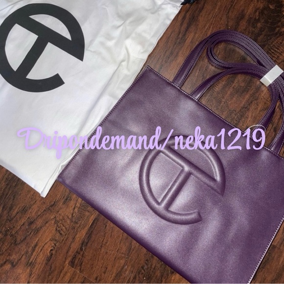 Medium Eggplant Telfar Bag